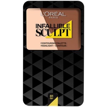 L'oréal Perfiladores cejas L OREAL INFALLIBLE SCULPT CONTOURING PALETTE 03 MEDIUM DARK