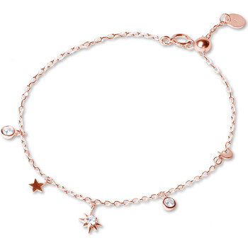 Luxenter Pulseras Pulsera Oyazia Con Baño Oro Rosa De 18 Quilates