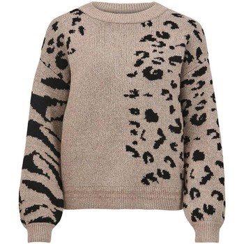 Vila Jersey VIALIA ANIMAL L/S KNIT TOP