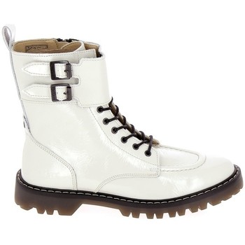 Kickers Botines Deckranger Blanc Vernis