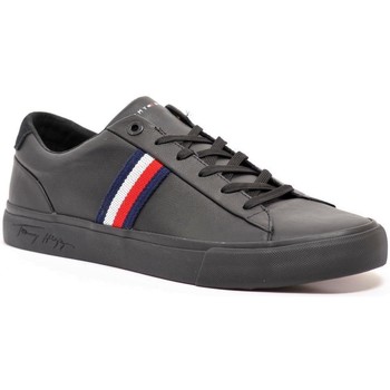 Tommy Hilfiger Zapatillas Zapatilla Corporate Piel Negra