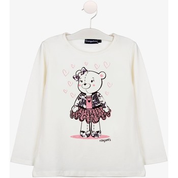 Conguitos Camiseta manga larga Camiseta Niña Osito Lentejuelas