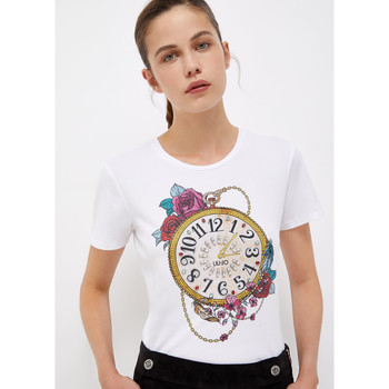 Liu Jo Tops y Camisetas Camiseta con estampado de reloj