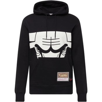 Mitchell And Ness Jersey SUDADERA NEGRA BIG FACE 3.0 HOODIE