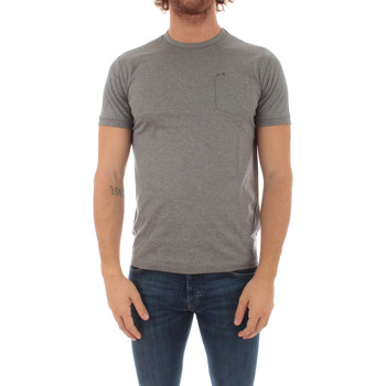 Sun68 Camiseta T-SHIRT SOLID POCKET S/S 34