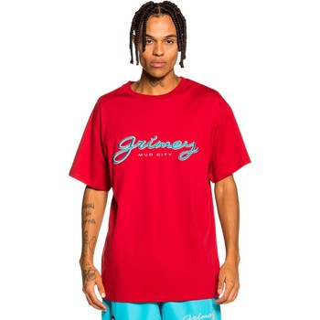 Grimey Camiseta CAMISETA ROJA MARTINICA FACT TEE