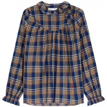 Leon & Harper Camisa Camisa Cale Mujer Azul