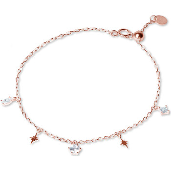 Luxenter Pulseras Pulsera Surys Con Baño Oro Rosa De 18 Quilates