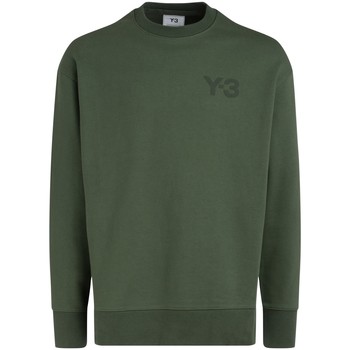 Y-3 Jersey Felpa girocollo verde