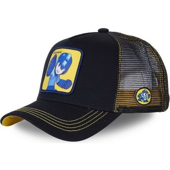 Capslab Gorra GORRA NEGRA MEGAMAN BORDADO FRENTE VISERA CURVA