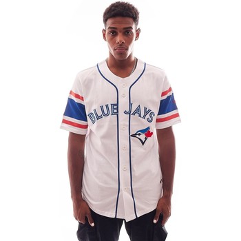 Fanatics Camisa manga larga BEISBOLERA BLANCA BLUE JAYS REPLICA JERSEY