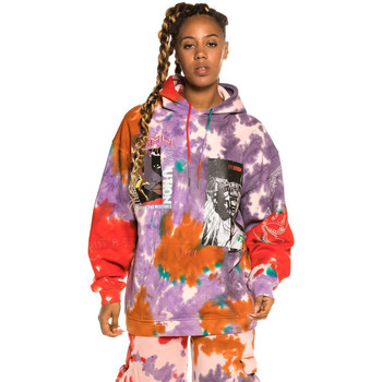 Grimey Jersey SUDADERA MORADA TIE DYE LIVEUTION MAGIC FOR RESISTANCE HOODIE