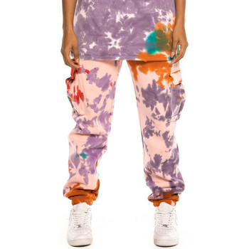 Grimey Pantalón chandal PANTALON MORADO TIE DYE LIVEUTION MAGIG FOR RESISTANCE