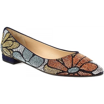 Leonardo Shoes Bailarinas VIA CORTA CAMOSCIO ABYSS STRASS 2