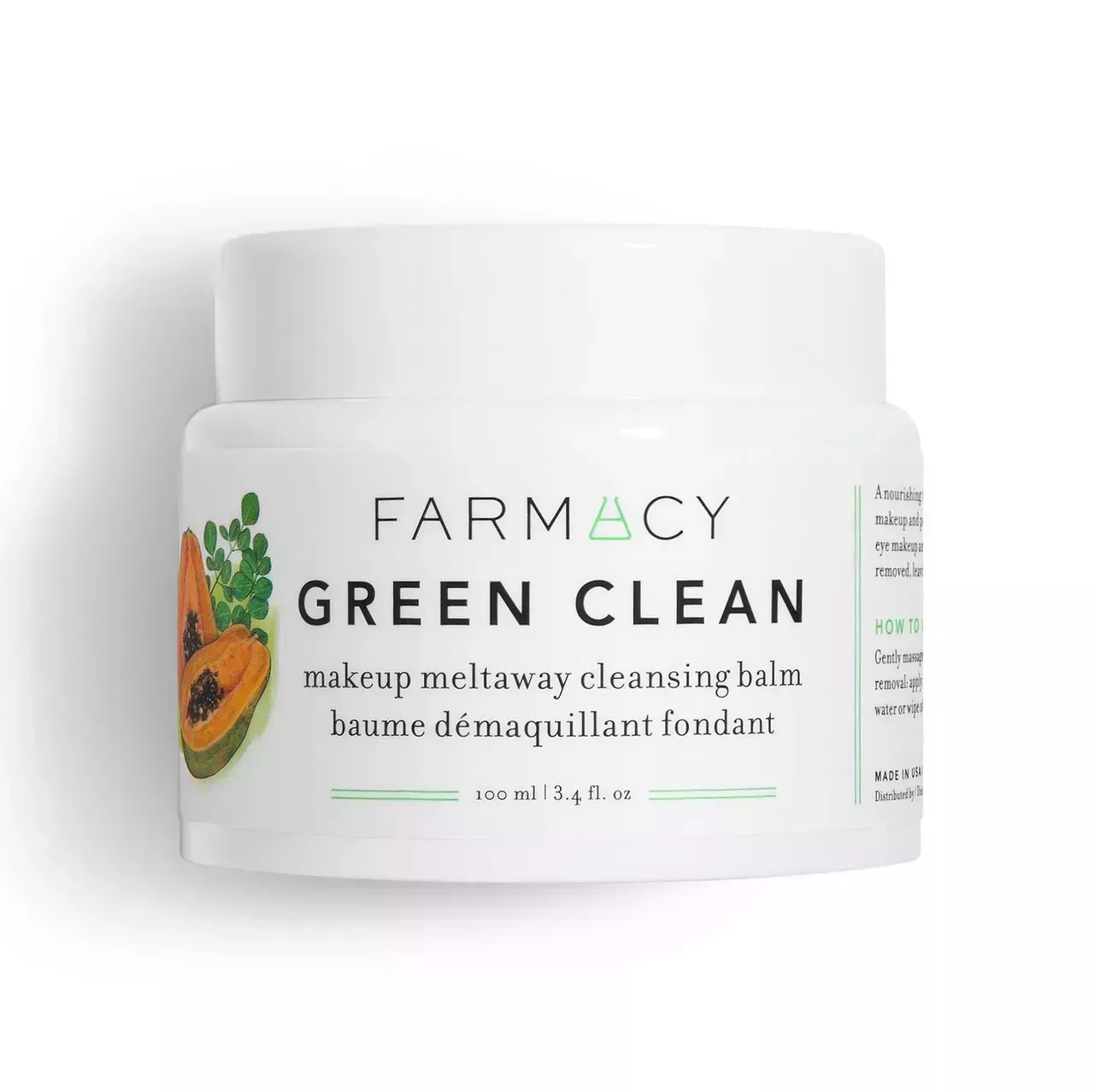 Farmacy Green Clean Makeup Meltaway Cleansing Balm