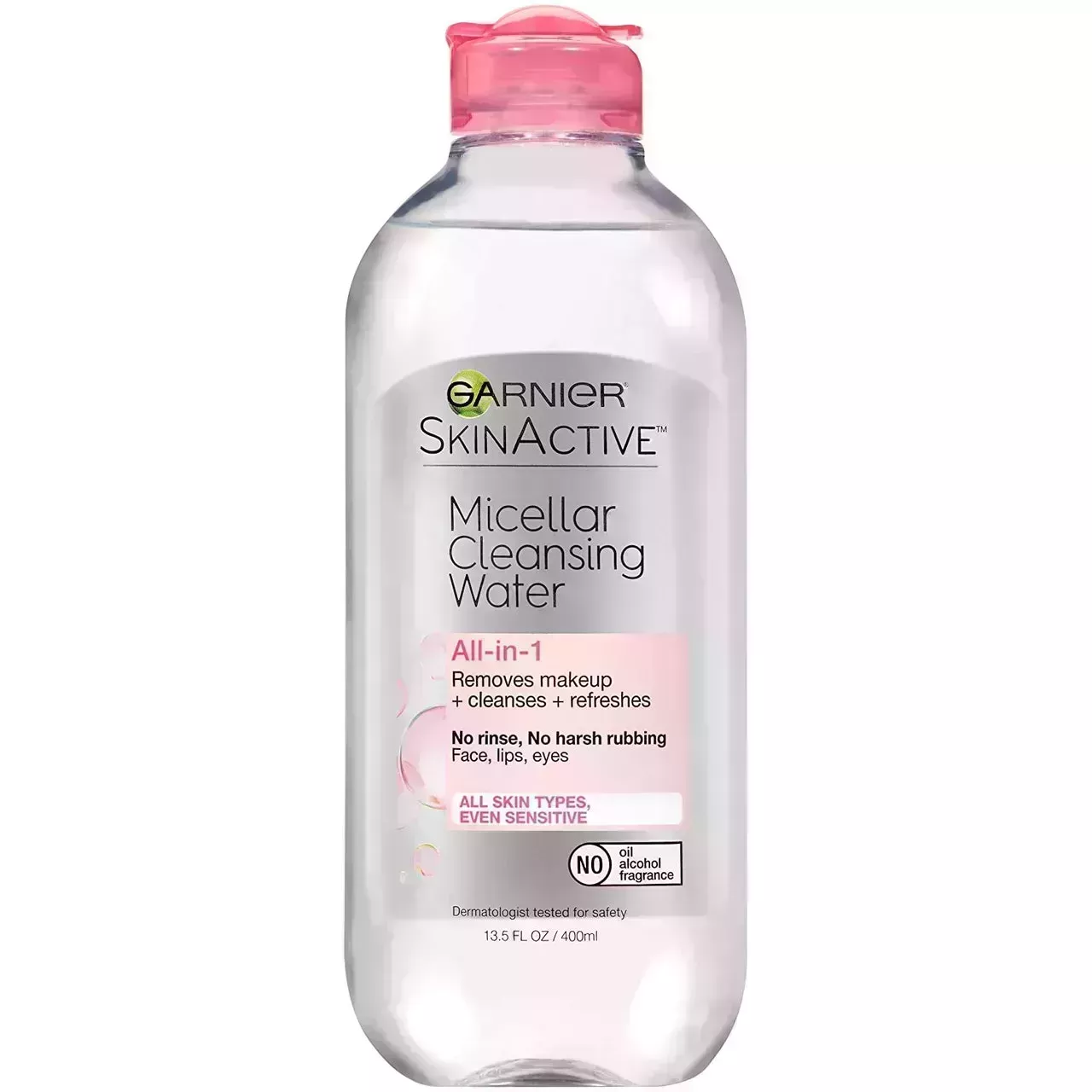 Garnier SkinActive Micellar Cleansing Water on a white background: RCA 2020 winner