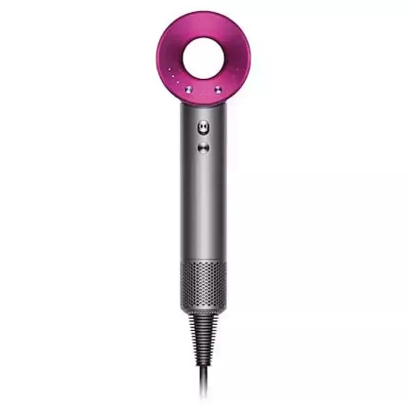 dyson supersonic hair dryer on white background