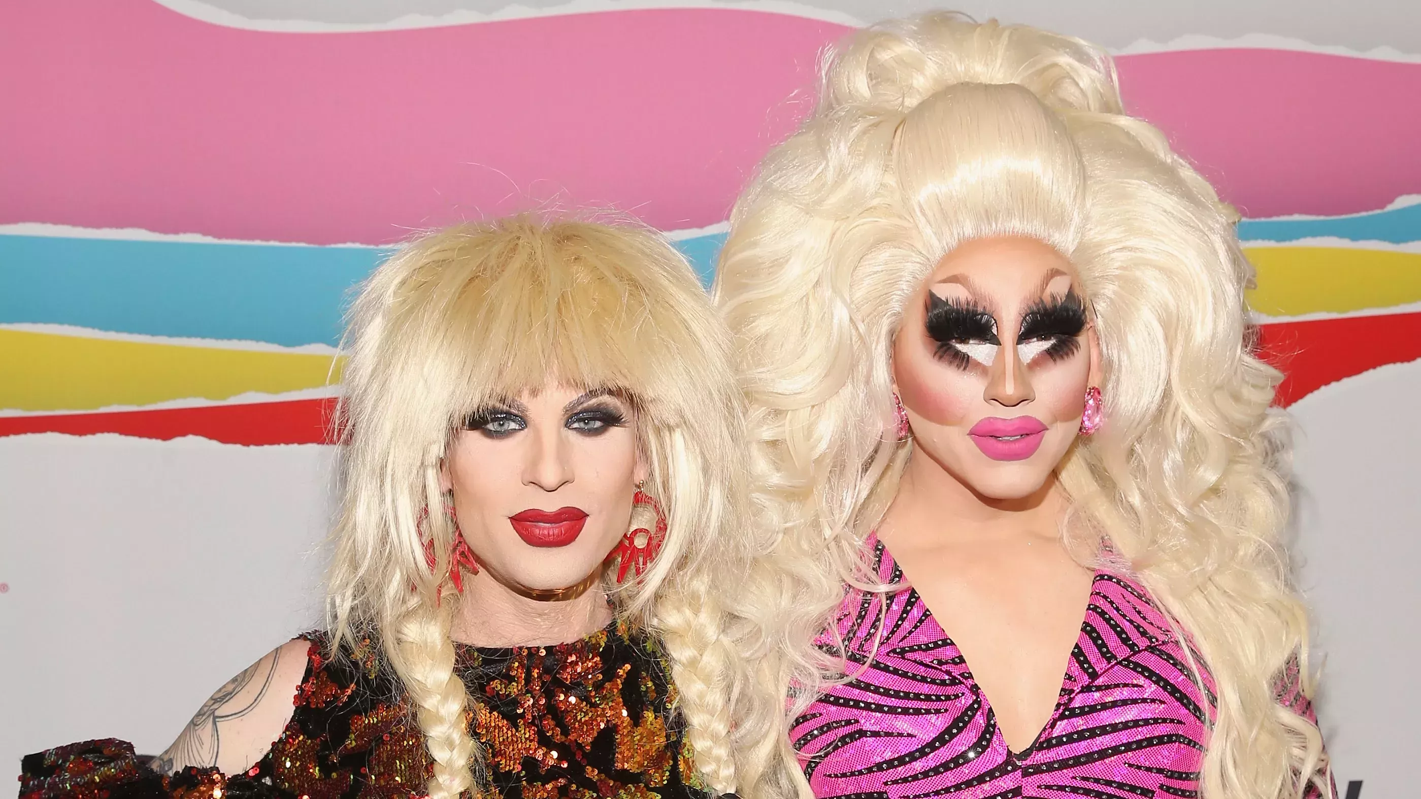 La colección de maquillaje con temática olímpica de Trixie y Katya es justo lo que necesitábamos este mes