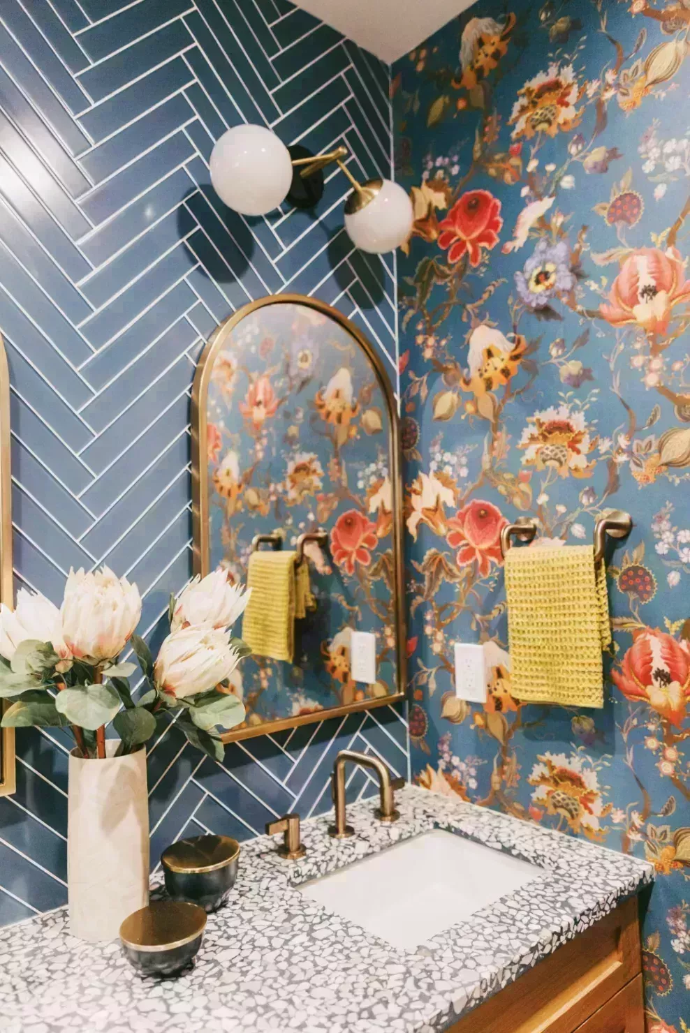  24 ideas para el baño de invitados que darán una cálida bienvenida a tus visitantes 