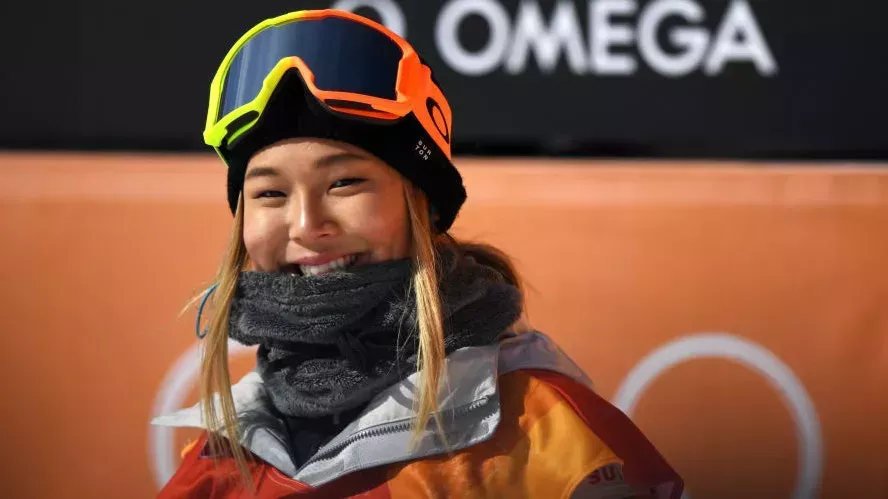 El pelo rubio característico de Chloe Kim fue un feliz accidente