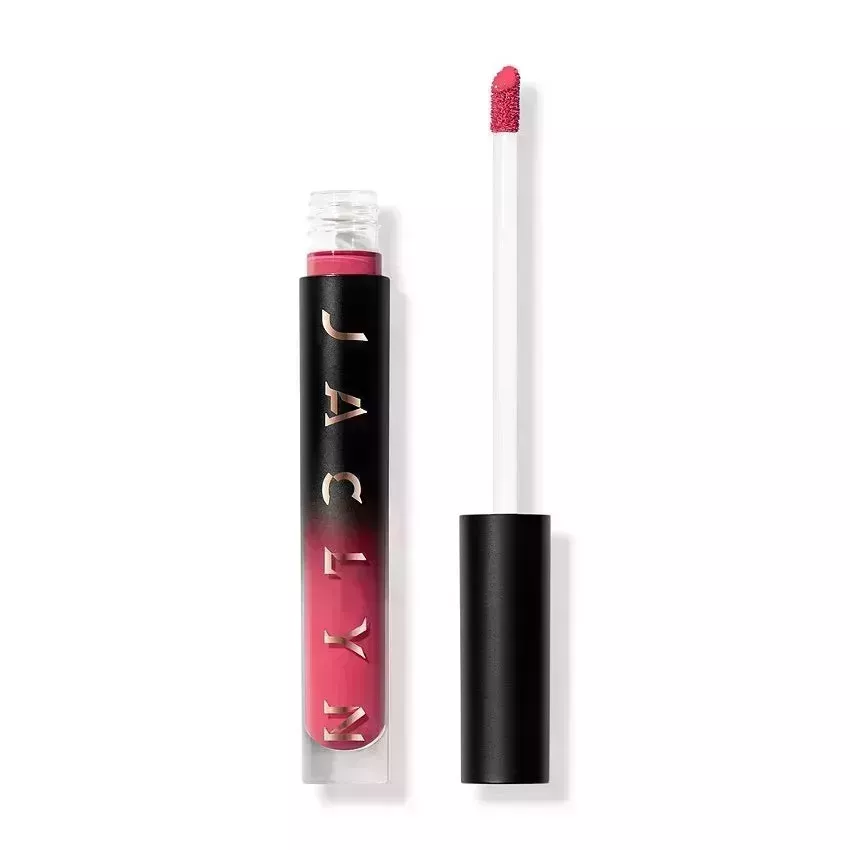 Jaclyn Cosmetics Poutspoken Liquid Lipstick on white background