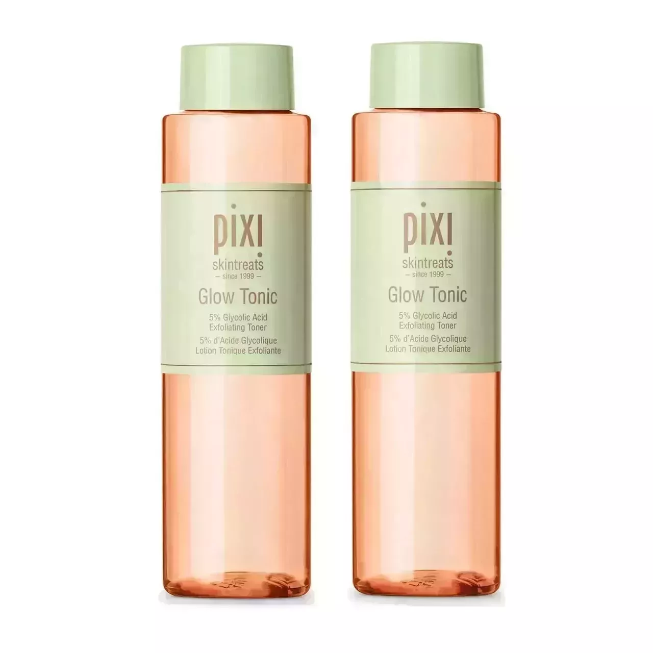 Pixi Glow Tonic Duo on white background