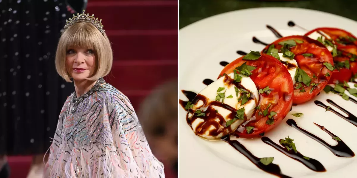 Anna Wintour almorzaba una ensalada caprese sin tomates, según una nueva biografía