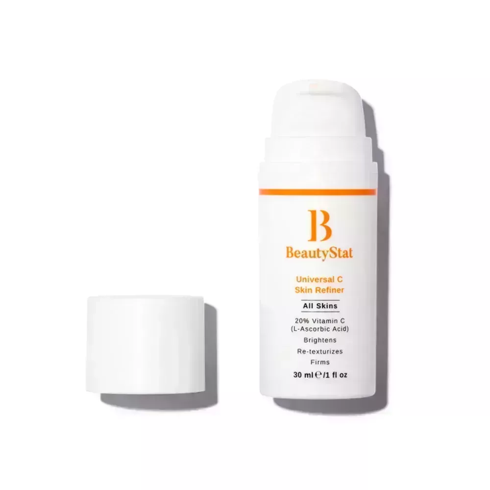 Beautystat Universal Vitamin C Skin Refiner on white background 