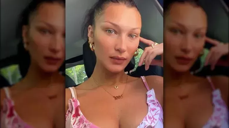 Así luce Bella Hadid sin maquillaje