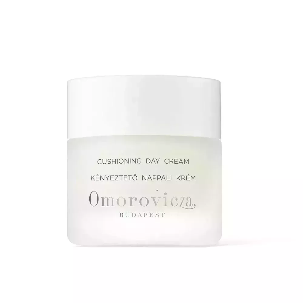 Closed container of Omorovicza Cushioning Day Cream