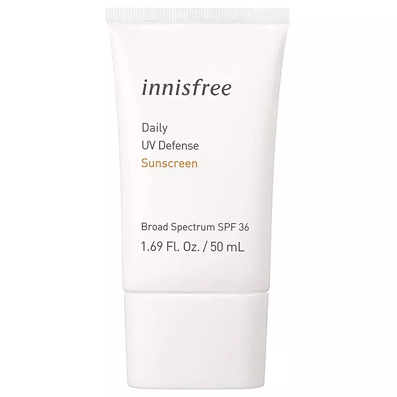 Innisfree Daily UV SPF Sunscreen Broad Spectrum on white background