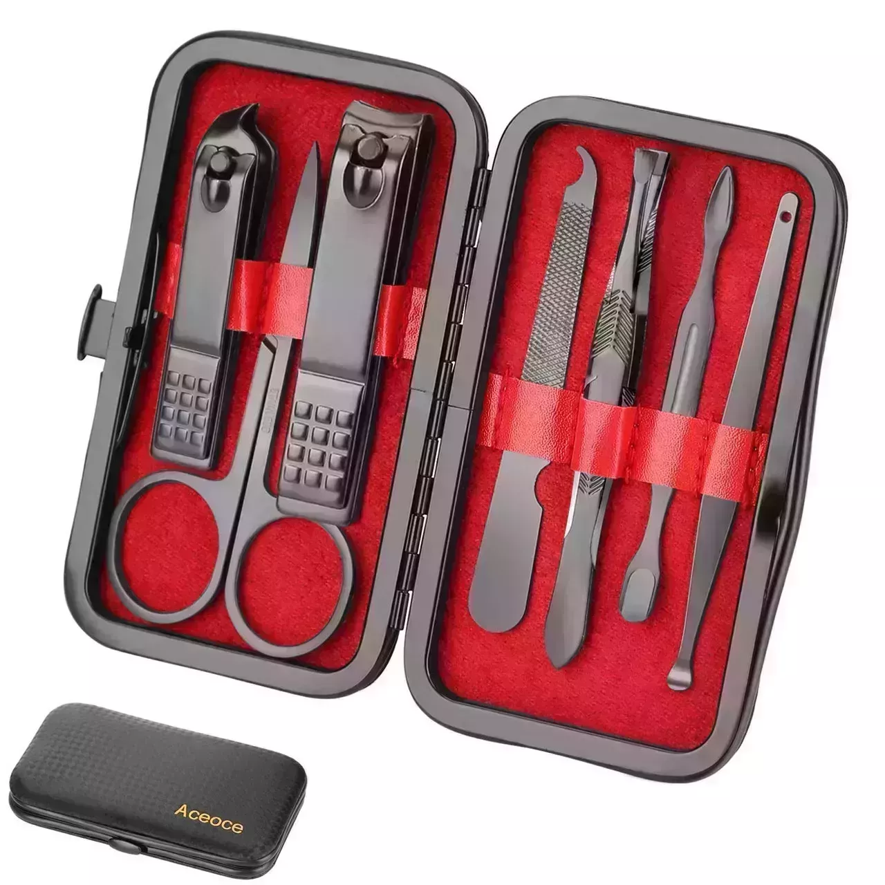 Aceoce Manicure Set on white background