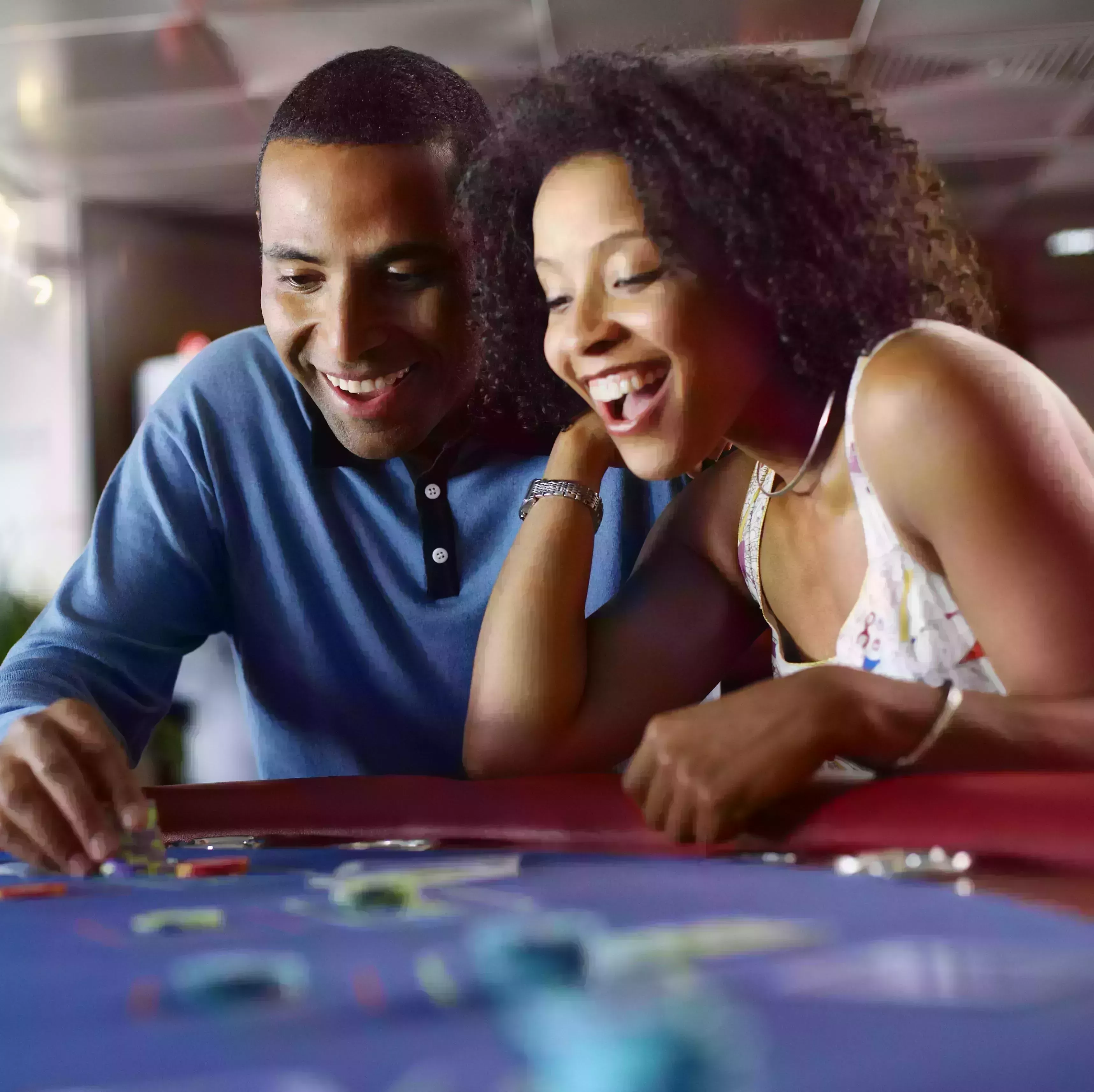 couple playing blackjack