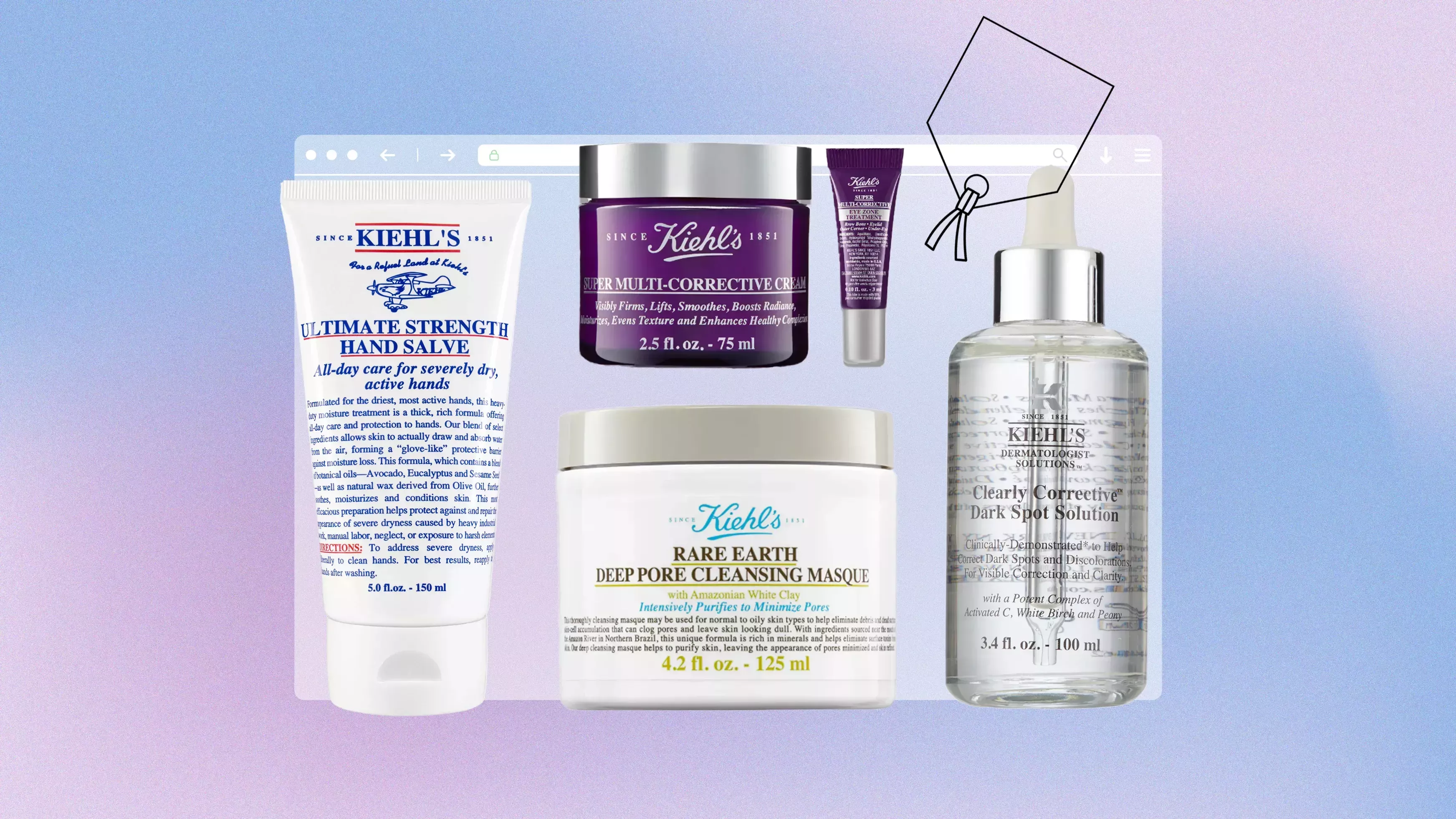 Reponga su alijo de Kiehl's con estos productos de tamaño gigante con descuento