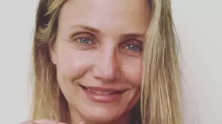 Así luce Cameron Diaz sin maquillaje