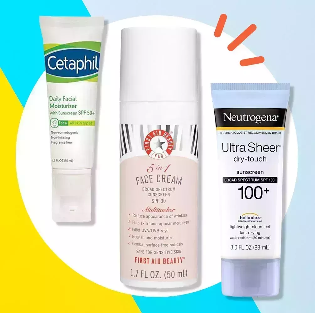 trio of sunscreens