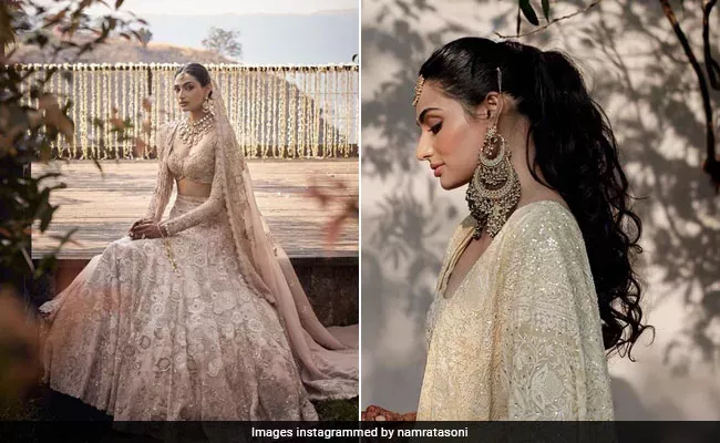 4 lecciones de belleza nupcial que aprendimos de la guapísima novia de Bollywood Athiya Shetty