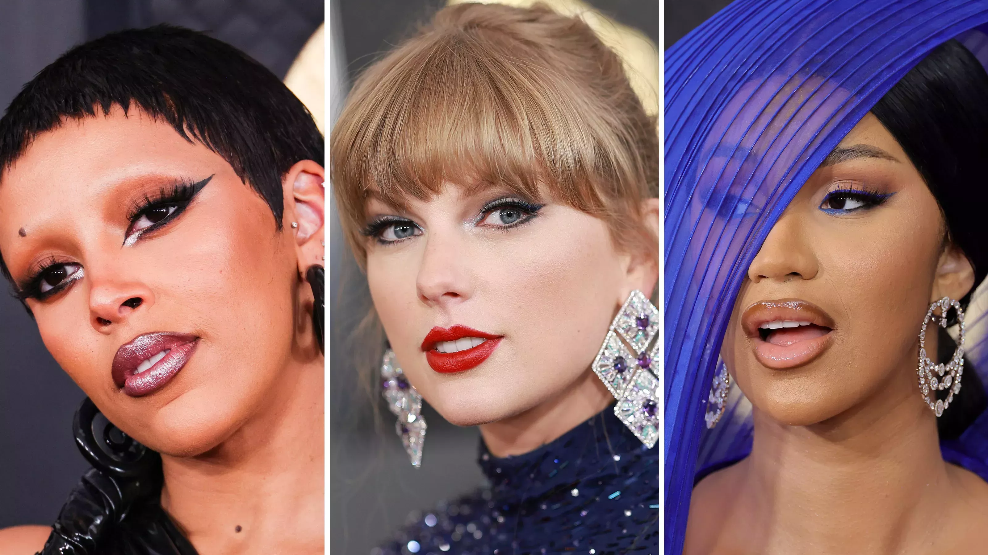 Los mejores peinados, maquillajes y uñas de los Grammy 2023