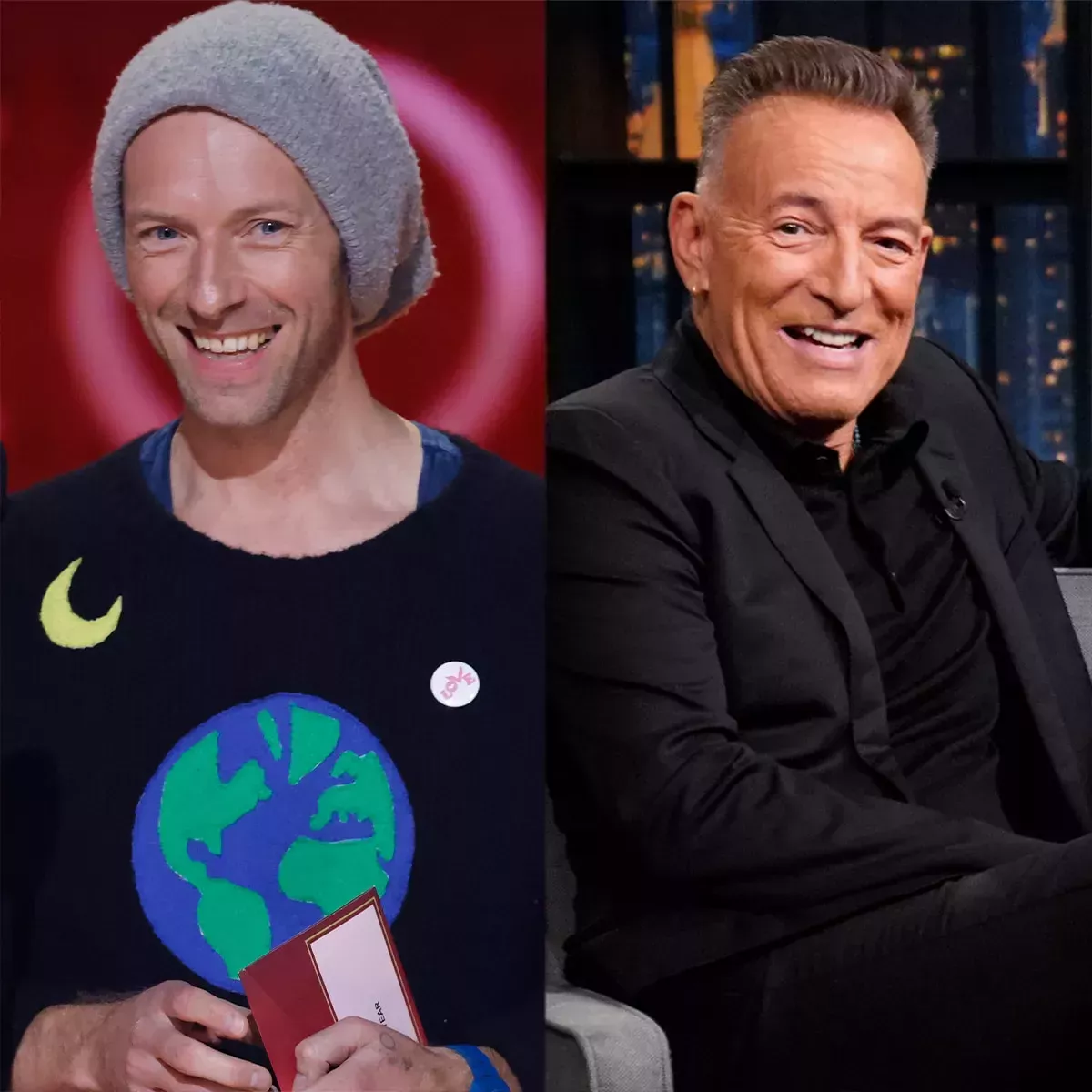 Chris Martin dice que ya no cena tras dejarse influir por Bruce Springsteen