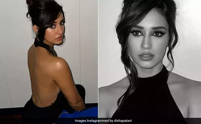 Disha Patani y su delineador de ojos y pestañas tienen un acabado brillante