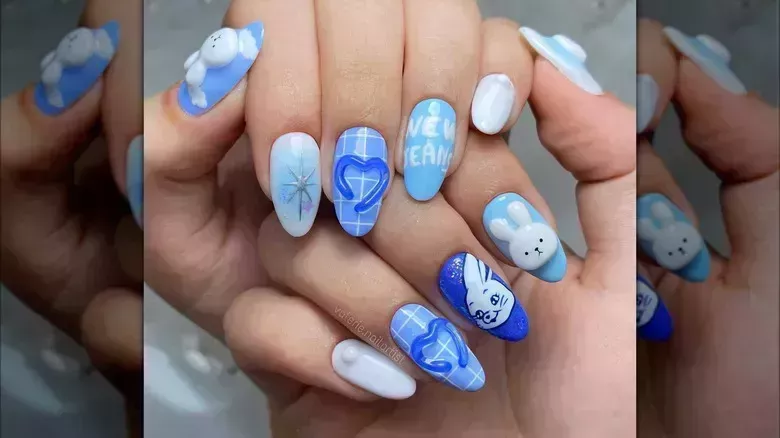 Las uñas K-Pop son la gran tendencia de manicura coreana para las orgullosas fangirl