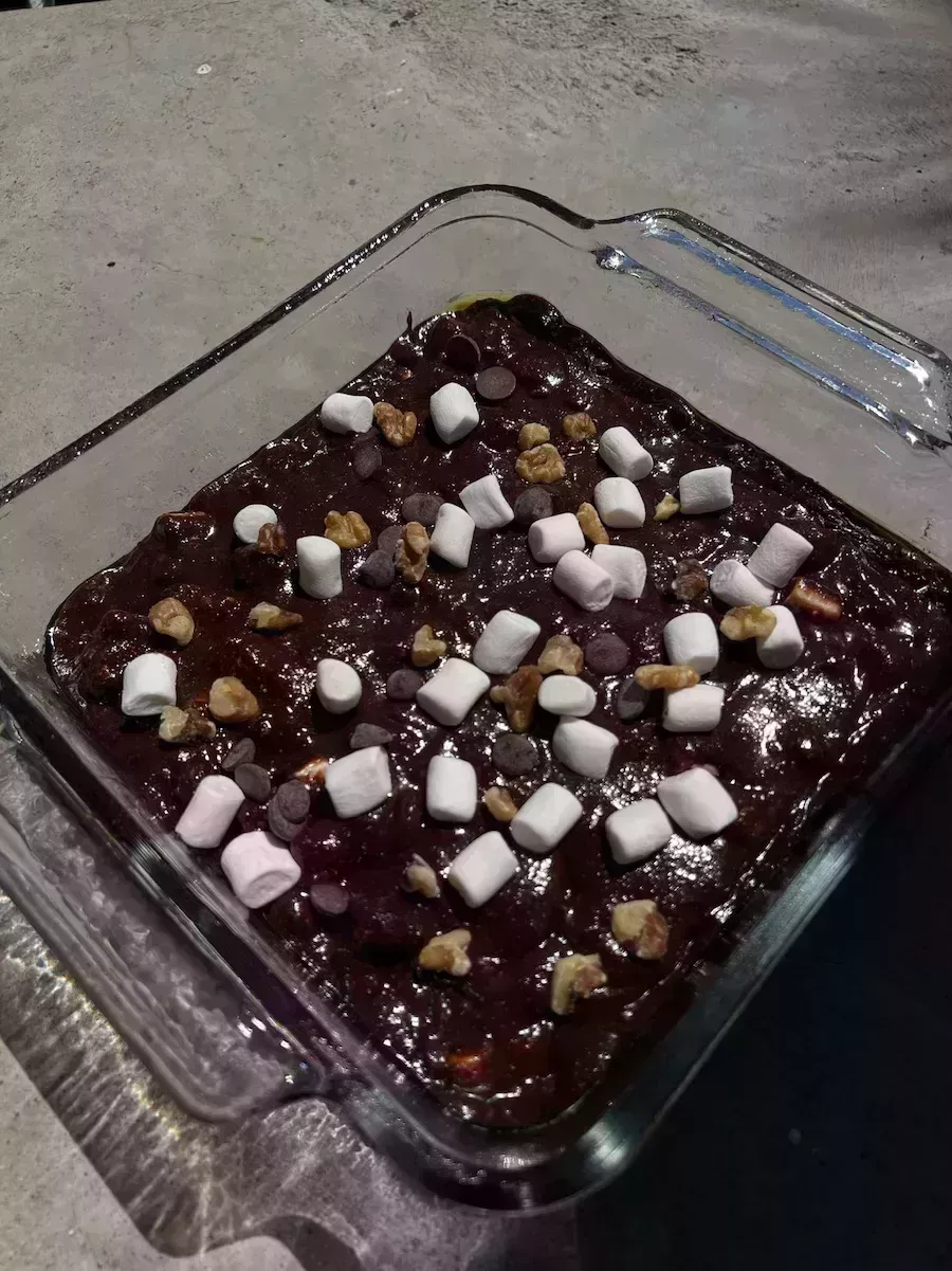 Kourt&#8217;s Favorite Vegan Rocky Road Brownies-2