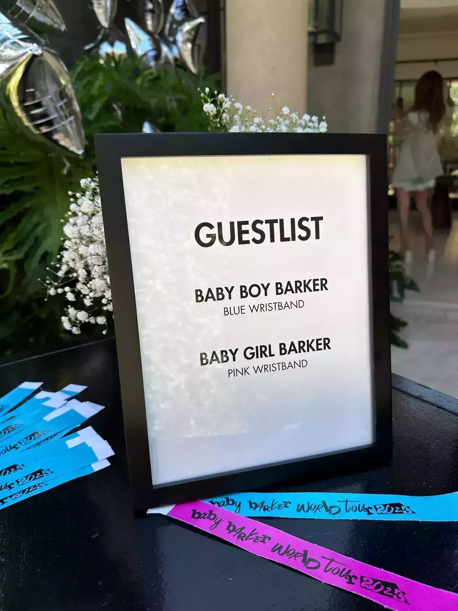 Kourtney Kardashian Barker and Travis Barker Gender Reveal Party