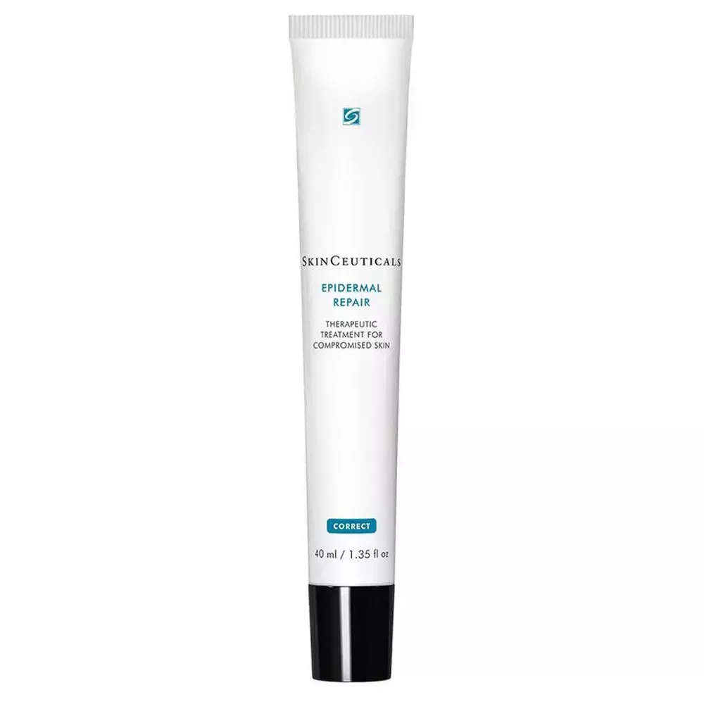 SkinCeuticals Epidermal Repair white tube with black cap on white background