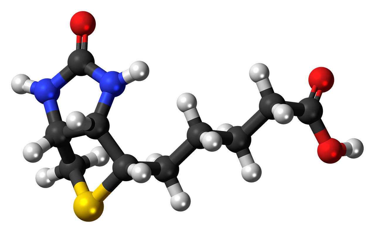 ¿Qué efecto produce la biotina en el cabello?