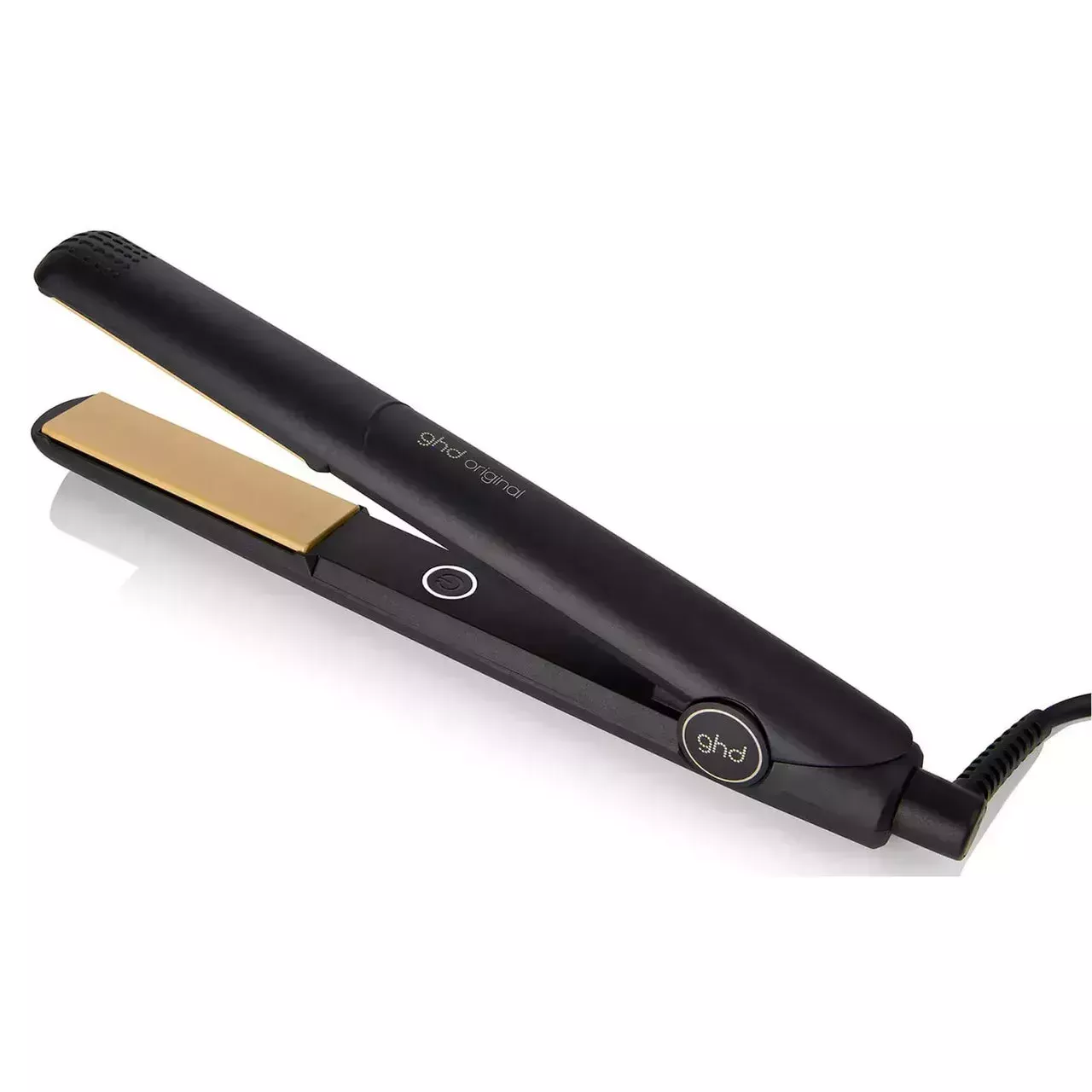 GHD Original Styler 1" Flat Iron black flat iron on white background