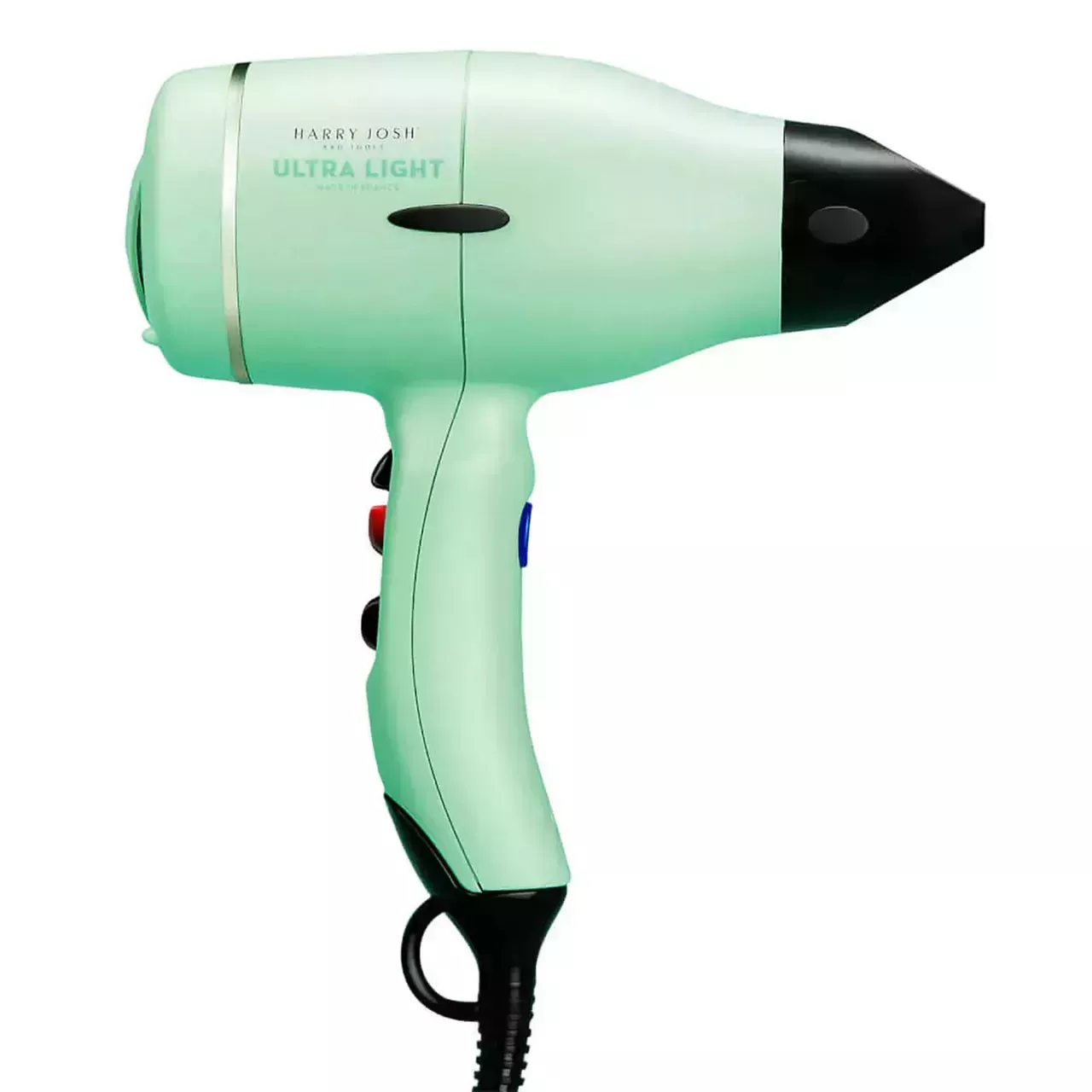 Harry Josh Pro Tools Ultra Light Pro Dryer mint and black hair dryer on white background