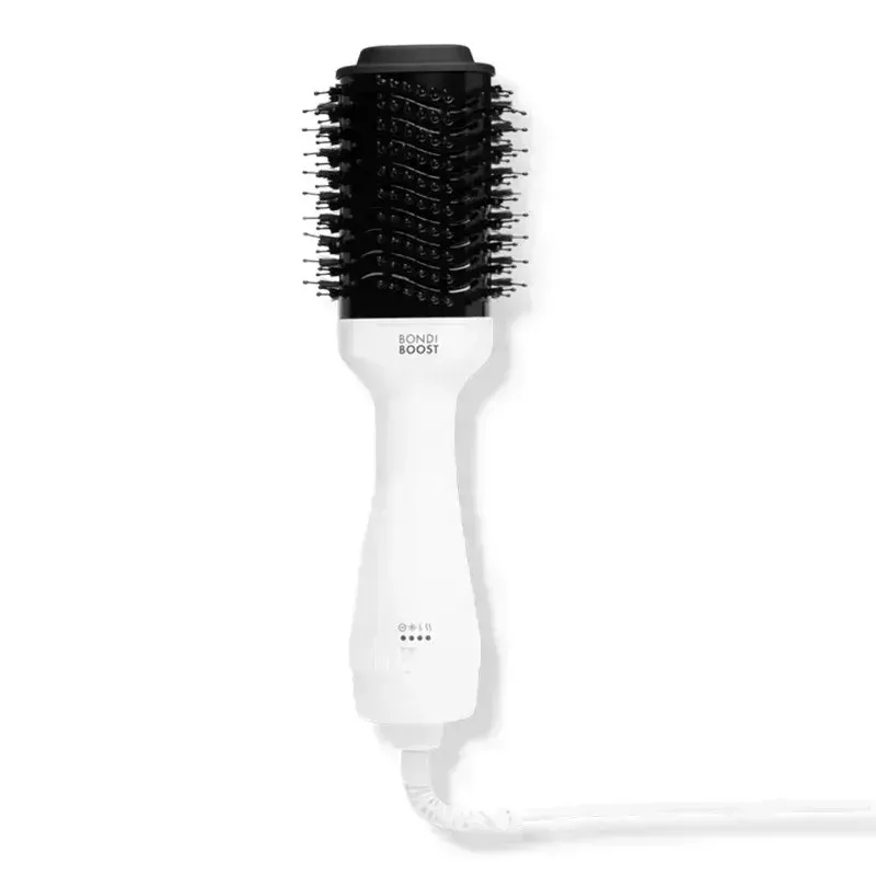 BondiBoost Blowout Brush Pro: A black and white blowout brush on a white background