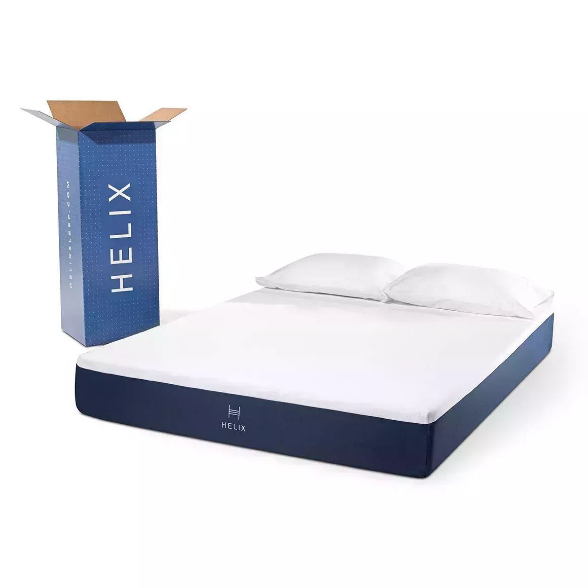 Helix Customizable Mattress on white background