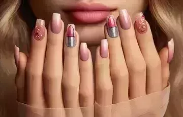 Las 35 mejores ideas de uñas ombré rosas para inspirar tu próxima manicura